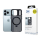 Etui do telefonów 3MK Smoke Case Mag&Stand do iPhone 17 Pro 5903108665261